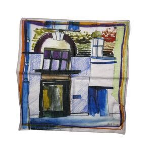 5-62 PAUL SMITH Pocket Square Cotton Silk Multicolor